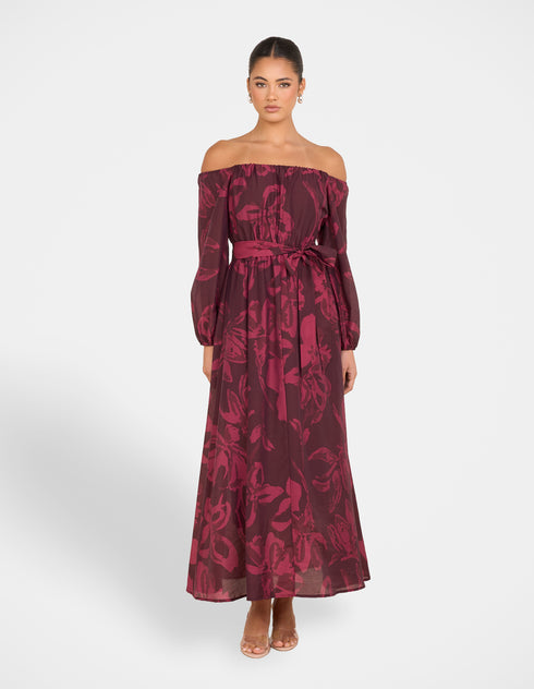 Skylar Off Shoulder Maxi Dress